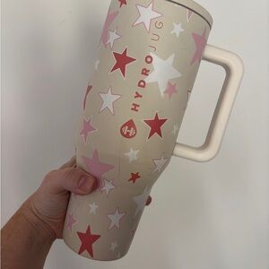 HydroJug Star Patterned Drinkware - Red and Pink